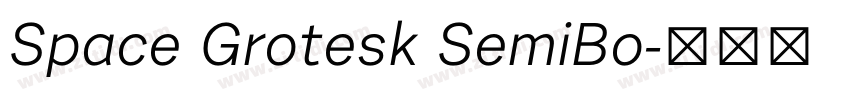 Space Grotesk SemiBo字体转换 Space Grotesk SemiBo字体转换